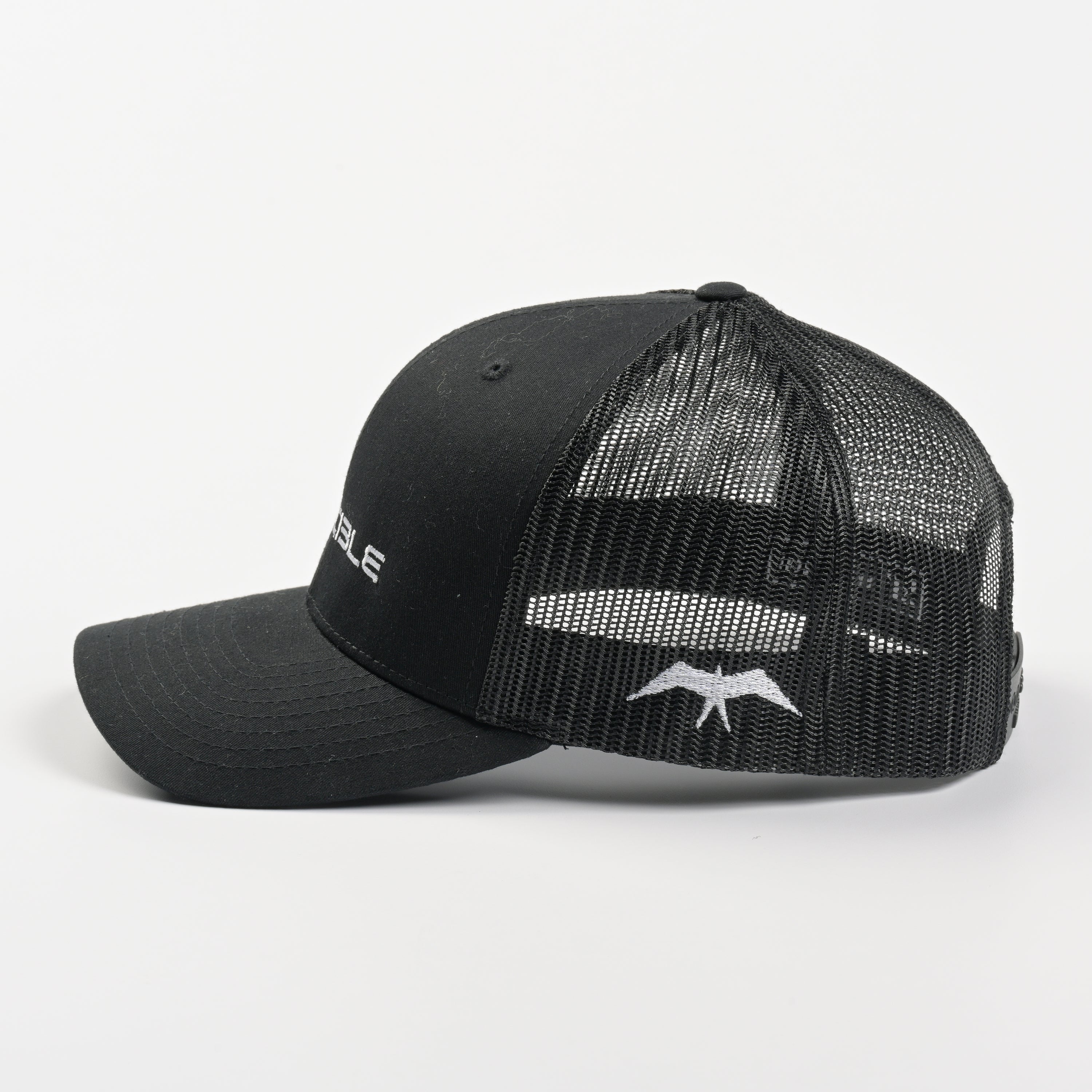 Richardson Trucker 112 Hat - Black Invincible