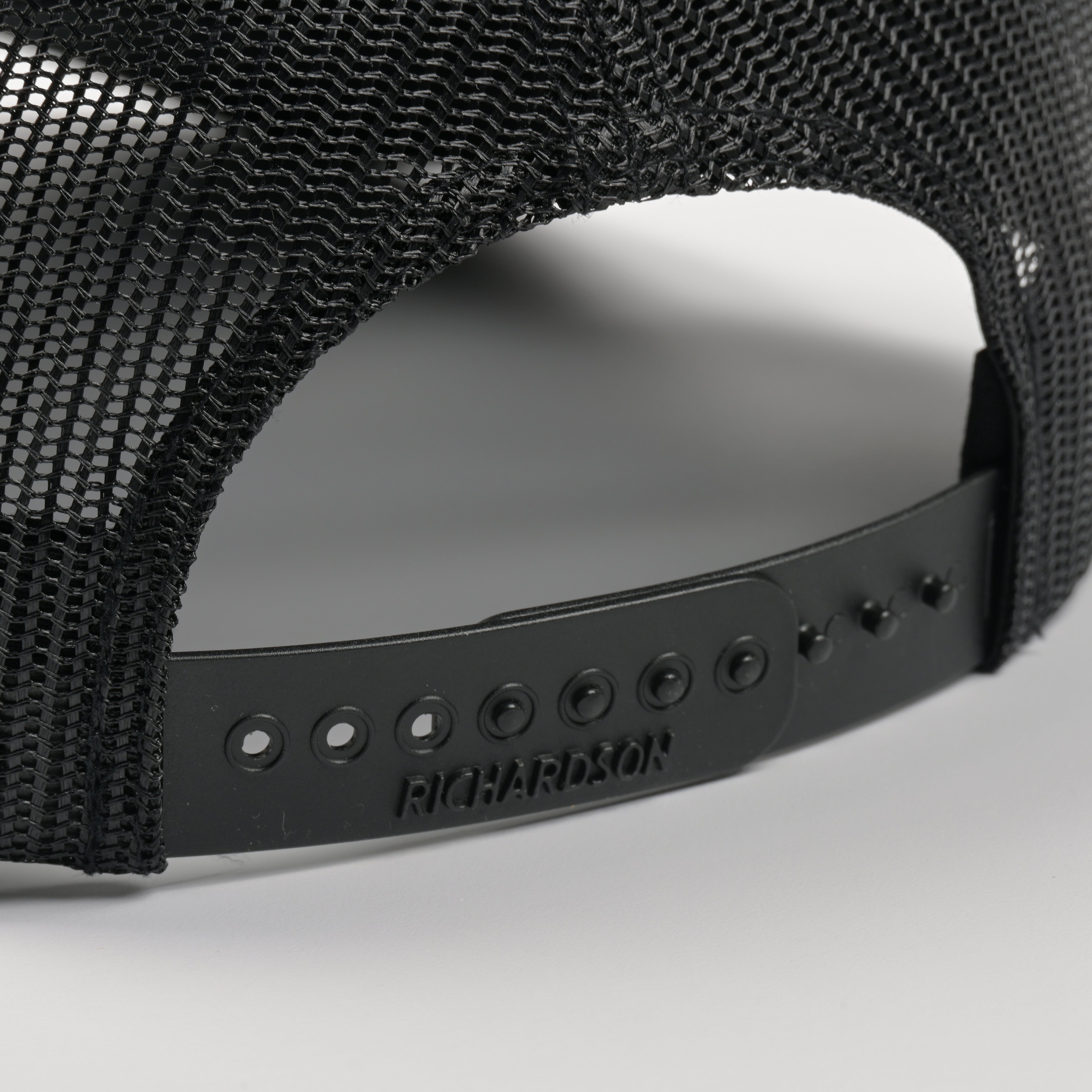 Richardson Trucker 112 Hat - Black Invincible