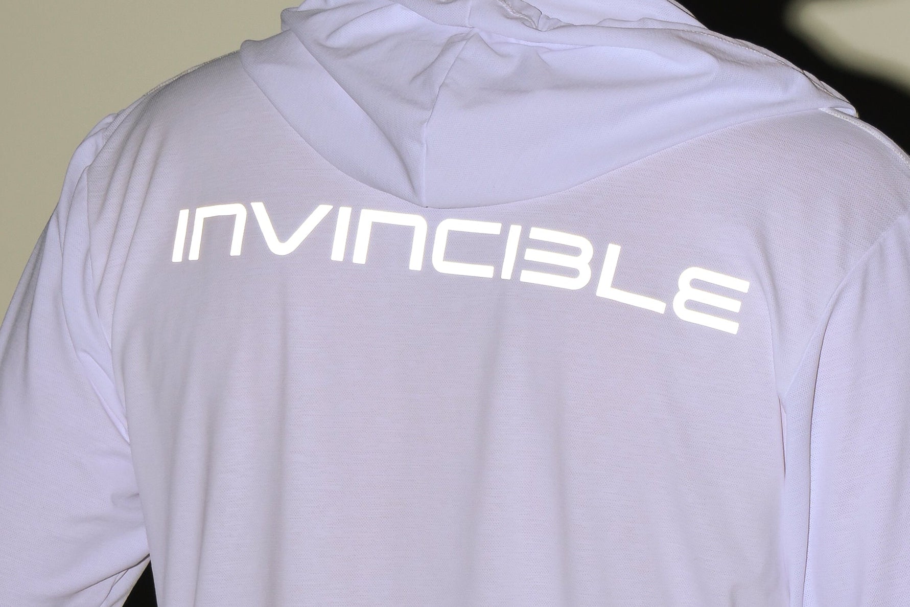 Long Sleeve Performance Hood + Reflective Logo